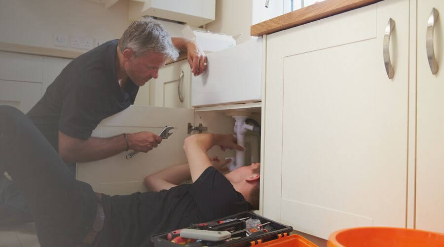 Professional burst pipe repair services in Low Moor, VA